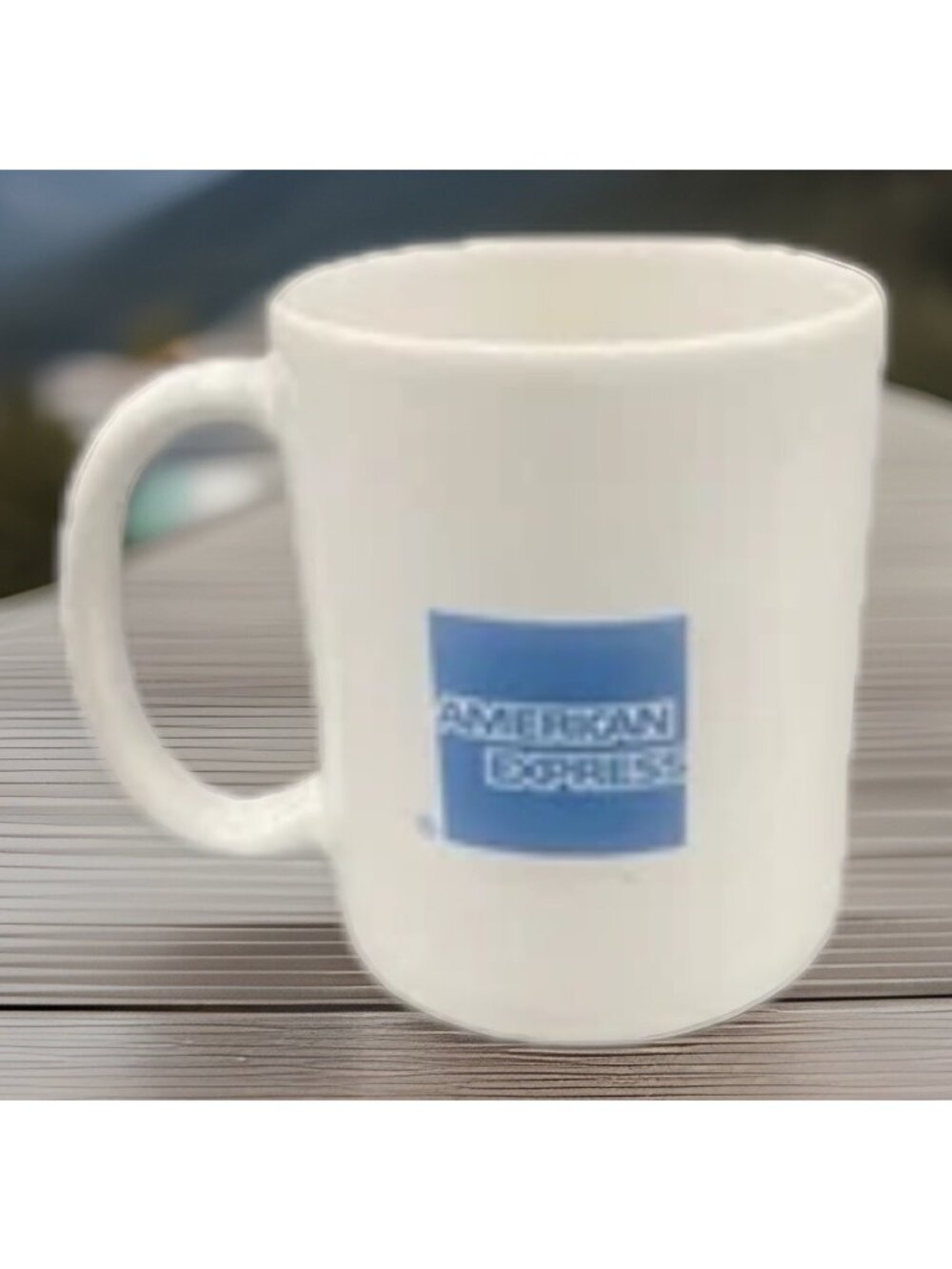 American Express Coffee Mug Vintage 1970 - 1989  Advertising Collectible Cup USA